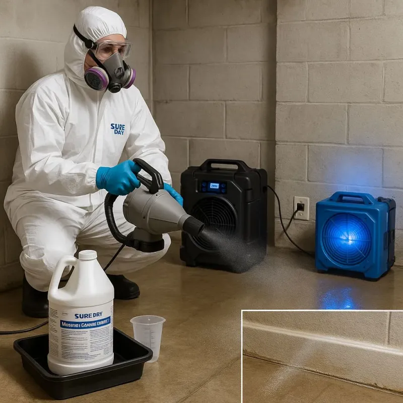 Sanitization and Odor Removal process in Wolfforth, TX