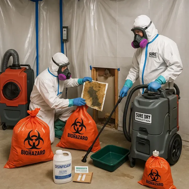 Contaminated Water Handling Protocols process in Wolfforth, TX